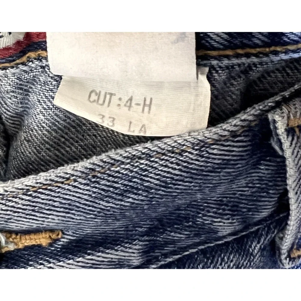 Vintage Old Navy Straight Leg Jeans Men Size 38x32 Blue Denim Cotton Pockets NWT